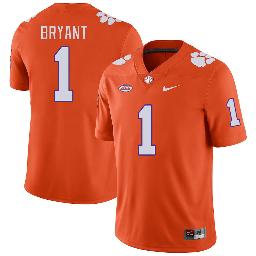 Clemson Tigers #1 Martavis Bryant College Football Jerseys Stitched Sale-Orange